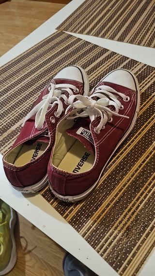 Converse Rojas Talla 37.5