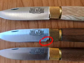 Lotti di coltelli José Da Cruz Nogal y Encina (da leggere)