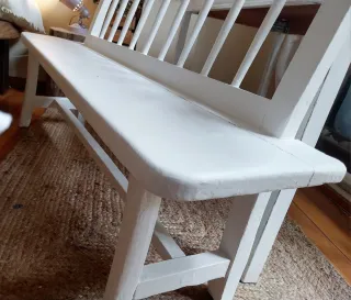 Banco de madera antiguo