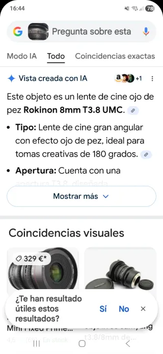 Cámara Canon 70D + Objetivo Rokinon 8mm ojo de pez