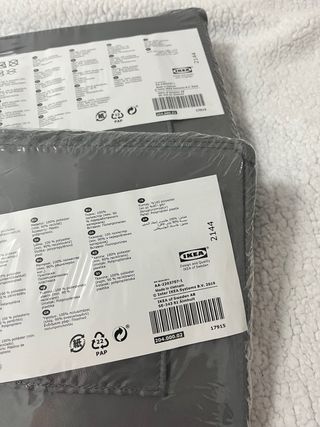 Organizador de ropa SKUBB IKEA gris