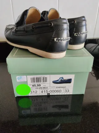 Zapatos náuticos azul marino