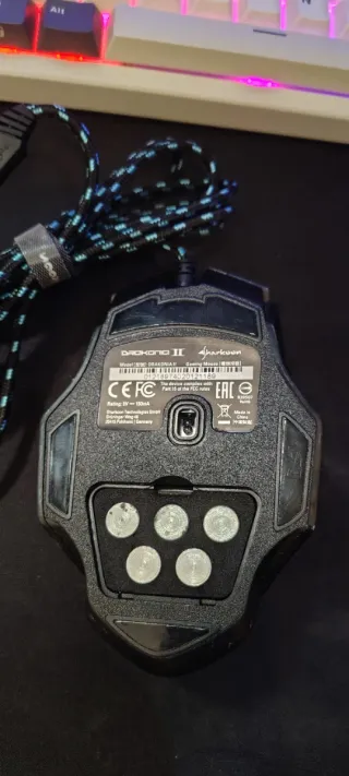 Sharkoon Drakonia II Ratón Gaming 15000DPI