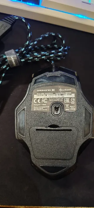 Sharkoon Drakonia II Ratón Gaming 15000DPI