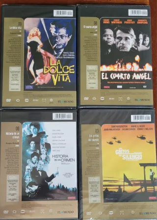 Colección Peliculas 10 DVDs El Mundo Cine Drama Hi