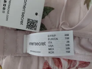 Sujetador Women'secret rosa