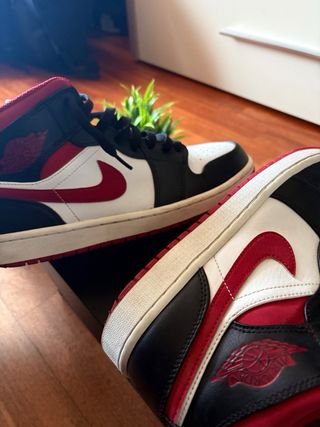 Air Jordan 1 Mid Chicago Toe - Taglia 42.5