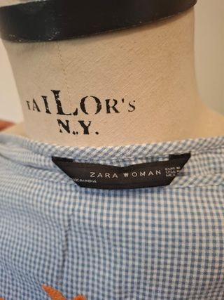 Mini abito Zara ricamato tg M