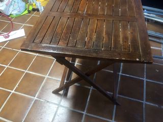 Mesa de exterior con 4 sillas