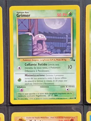 Carte dei Pokémon - Fossil