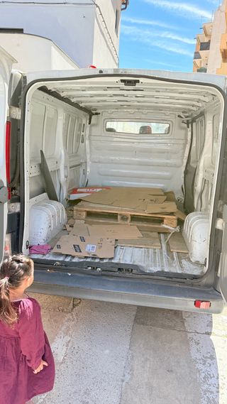 Furgoneta Blanca Renault Trafic