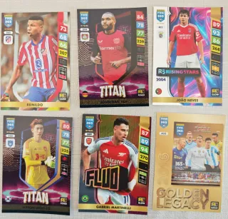 Lote 25 cartas Fifa 365 2025