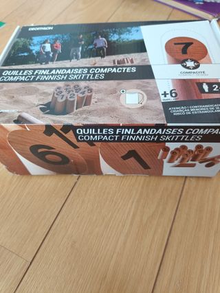 Juego bolos finlandeses Decathlon
