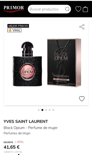 Yves Saint Laurent Black Opium Eau de Parfum 30ml