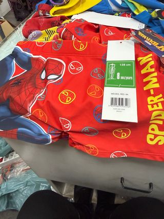 Costume da bagno Spider-Man 8 anni
