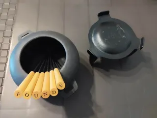 Fondue de hierro fundido con accesorios