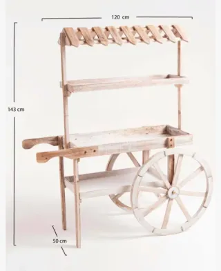 Carrito Candy para organizar fiestas