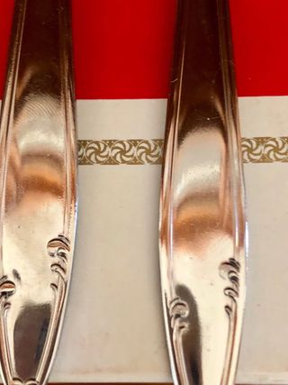 Cubertería  de pescado.R. Riboullon