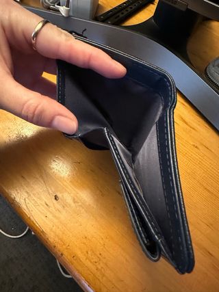 Cartera G-Star Azul Cuero