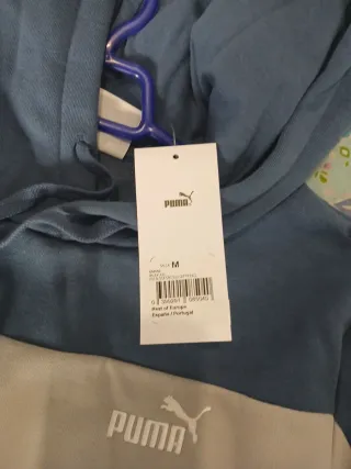 Sudadera Puma Talla M, con etiqueta