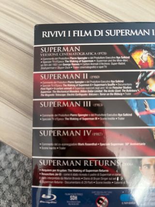 Superman 5 Film Collection Blu-ray pelicula