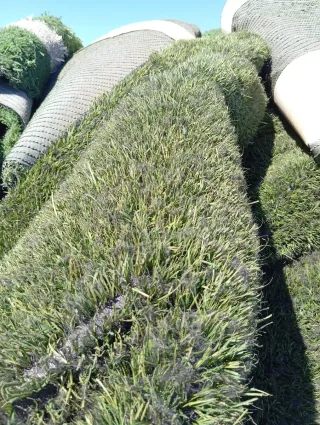 Césped artificial reciclado