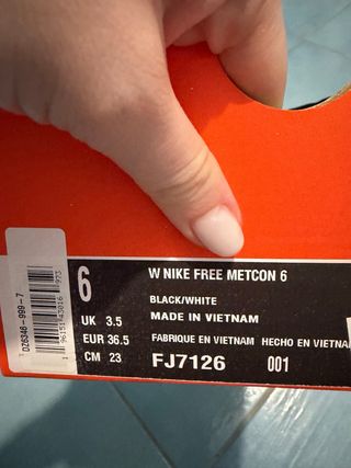 Nike Free Metcon 6 per CrossFit