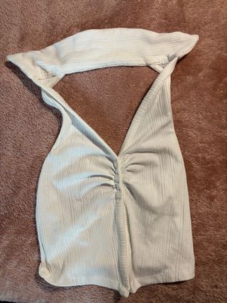 Top SHEIN blanco talla XS