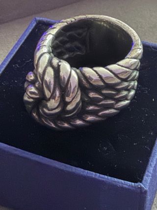 Anillo Nudo Marinero Plata