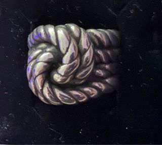 Anillo Nudo Marinero Plata