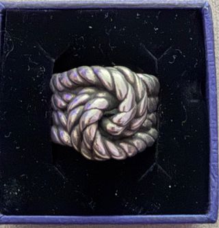 Anillo Nudo Marinero Plata