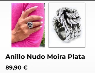 Anillo Nudo Marinero Plata