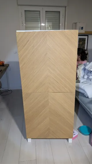 Armario Besta Ikea Madera 2 baldas