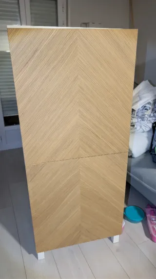 Armario Besta Ikea Madera 2 baldas