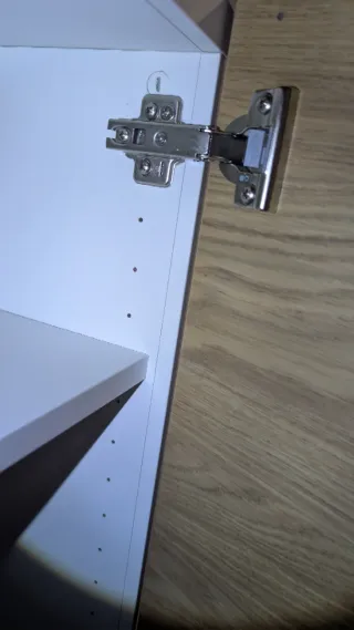 Armario Besta Ikea Madera 2 baldas