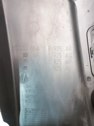 TAPA MOTOR AUDI A3 (8L1) 1.6 102CV GASOLINA