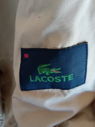 Chaqueta parka Lacoste vintage