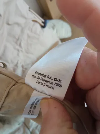 Chaqueta parka Lacoste vintage