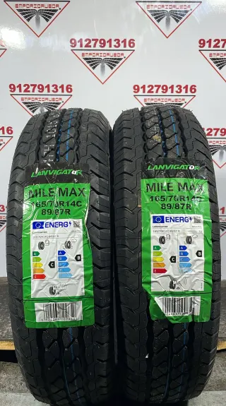 165 70 14C R LANVIGATOR RUEDA NUEVA YA MONTADA