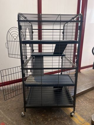 Jaula 3 pisos hurón/conejo