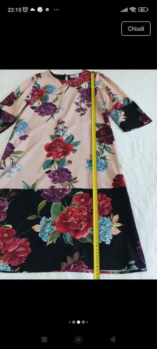 Abito praverile con fantasia floreale