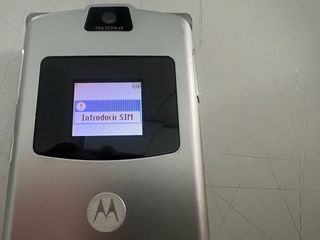 Motorola RAZR V3 Blu/Argento