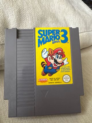 Super Mario Bros 3 Nintendo NES Español