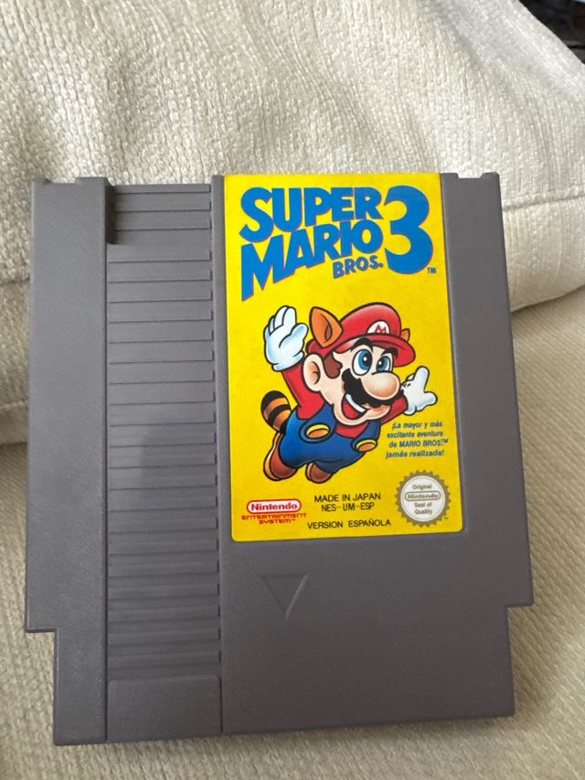 Super Mario Bros 3 Nintendo NES Español
