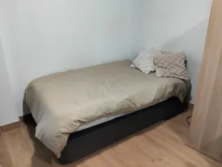 Canapé abatible tapizado+ colchón 105x90