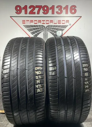 4UD 245 40 18 H MICHELIN RUEDA AL 90% VIDA UTIL