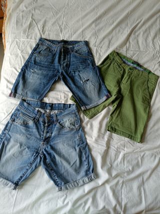 Lotto 6 Jeans Bermuda Uomo/Ragazzo XS-S 14 16 anni