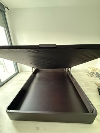 Canapé Cama Ikea 160x200 Marrón oscuro