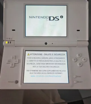 Nintendo DSi Bianco 2009 con scatola e manuali