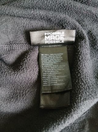 Pile The North Face Donna Taglia XL Nera